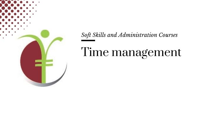 Course banner for “Time Management” under Soft Skills and Administration Courses