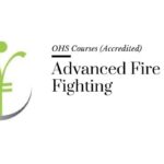 Course banner for “Advanced Fire Fighting” under OHS Courses for SHEQ INTEGRATED TRAINING