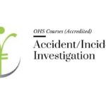 Course banner for “Accident/Incident Investigation” under OHS Courses for SHEQ INTEGRATED TRAINING
