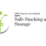 Course banner for “Safe Stacking and Storage” under OHS Courses for SHEQ INTEGRATED TRAINING