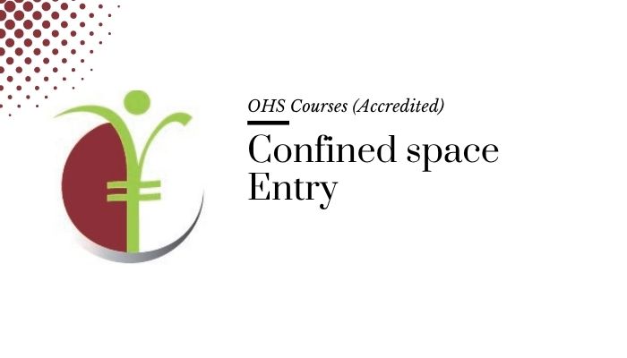 Course banner for “Confined Space Entry” under OHS Courses for SHEQ INTEGRATED TRAINING