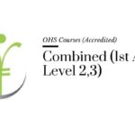 Course banner for “Combined (1st Aid Level 2,3)” under OHS Courses for SHEQ INTEGRATED TRAINING