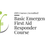 Course banner for “Basic Emergency First Aid Responder Course” under OHS Courses for SHEQ INTEGRATED TRAINING