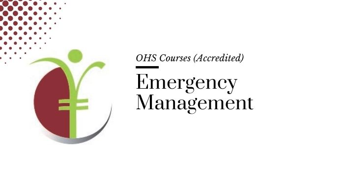 Course banner for “Emergency Management” under OHS Courses for SHEQ INTEGRATED TRAINING