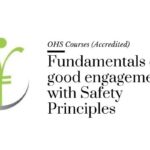 Course banner for “Fundamentals of good engagement with Safety Principles” under OHS Courses for SHEQ INTEGRATED TRAINING